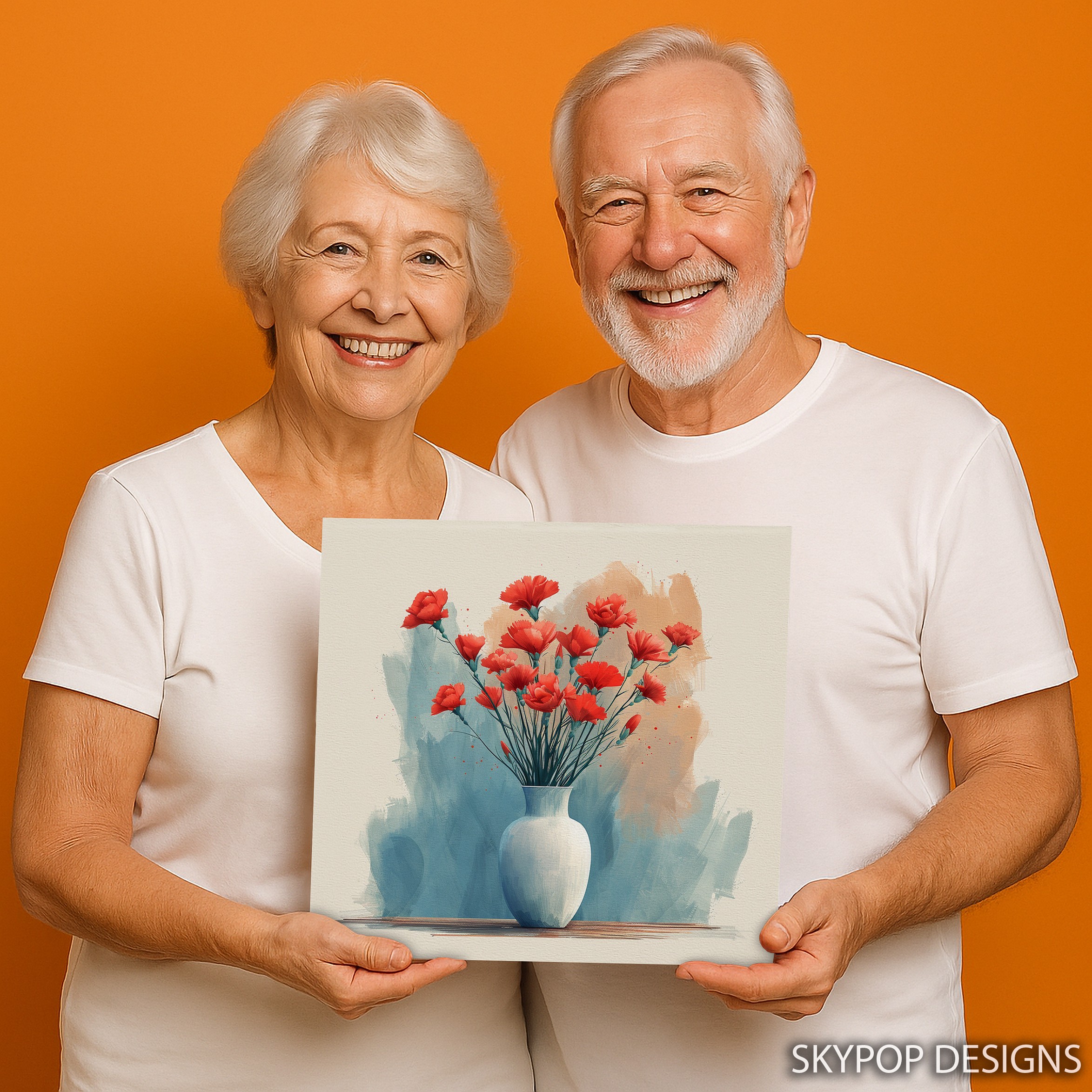 3.jpg Carnation Bouquet Art