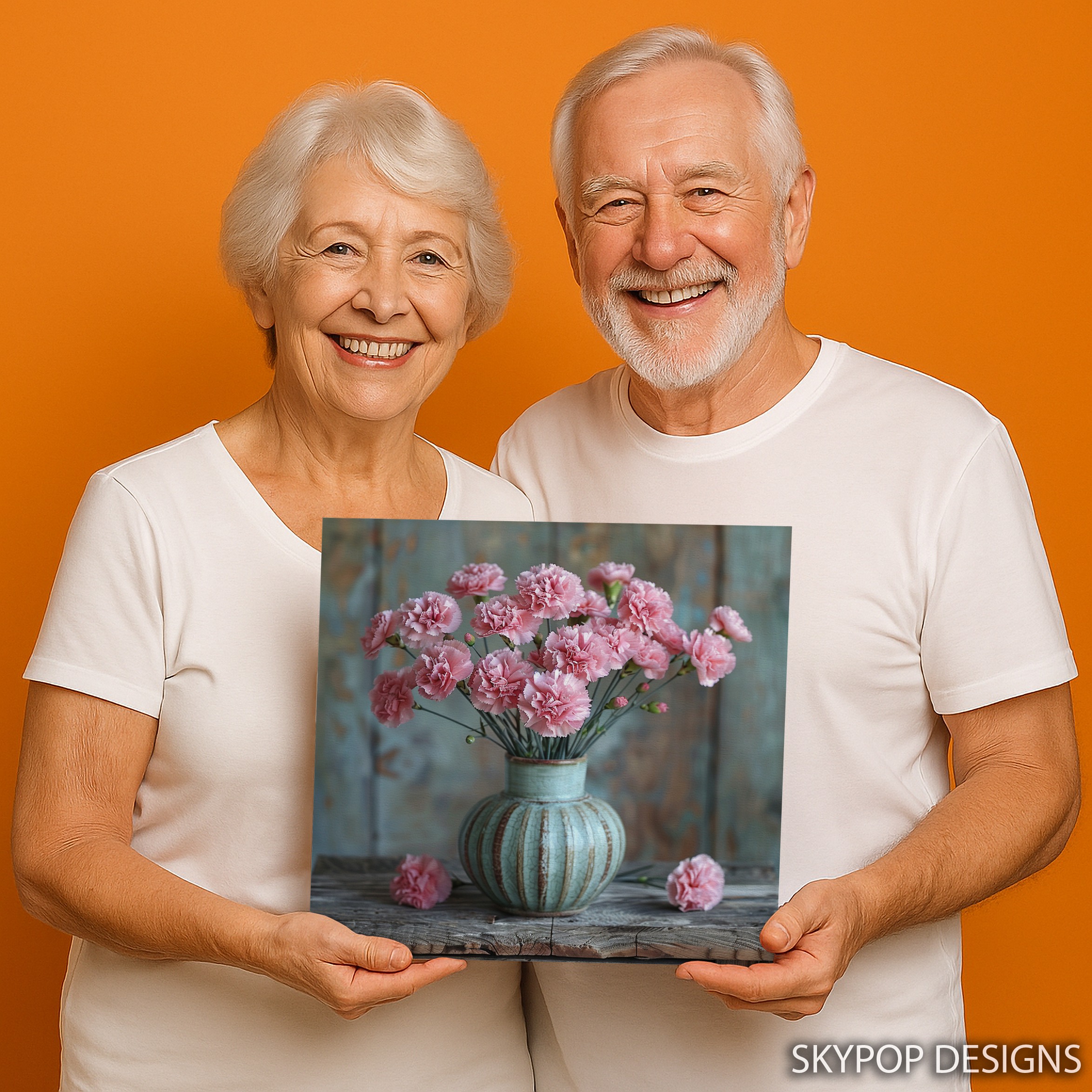 3.jpg Pink Carnations Art
