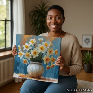 Daffodil Spring Blooms Art