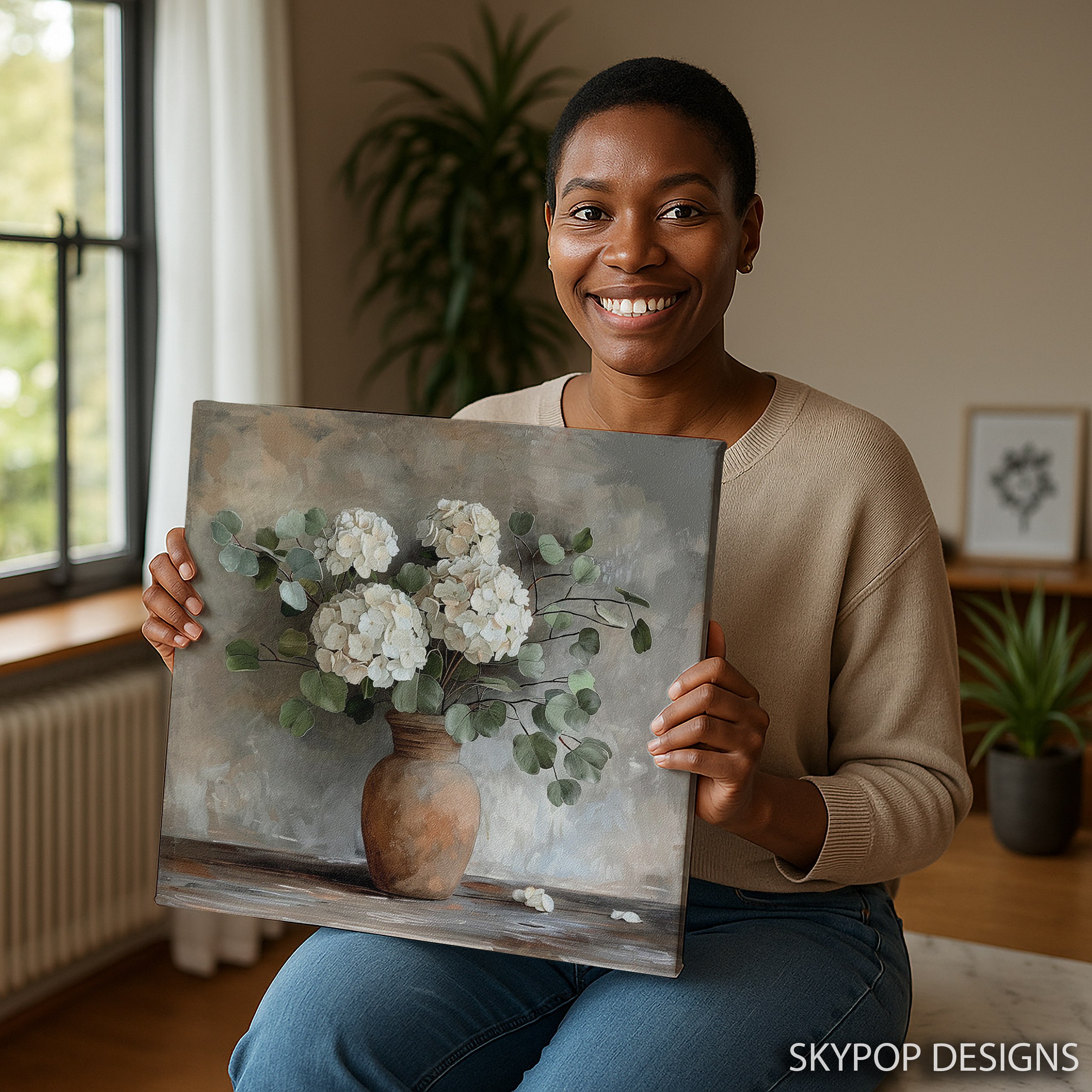 3.jpg Hydrangea Vase Art