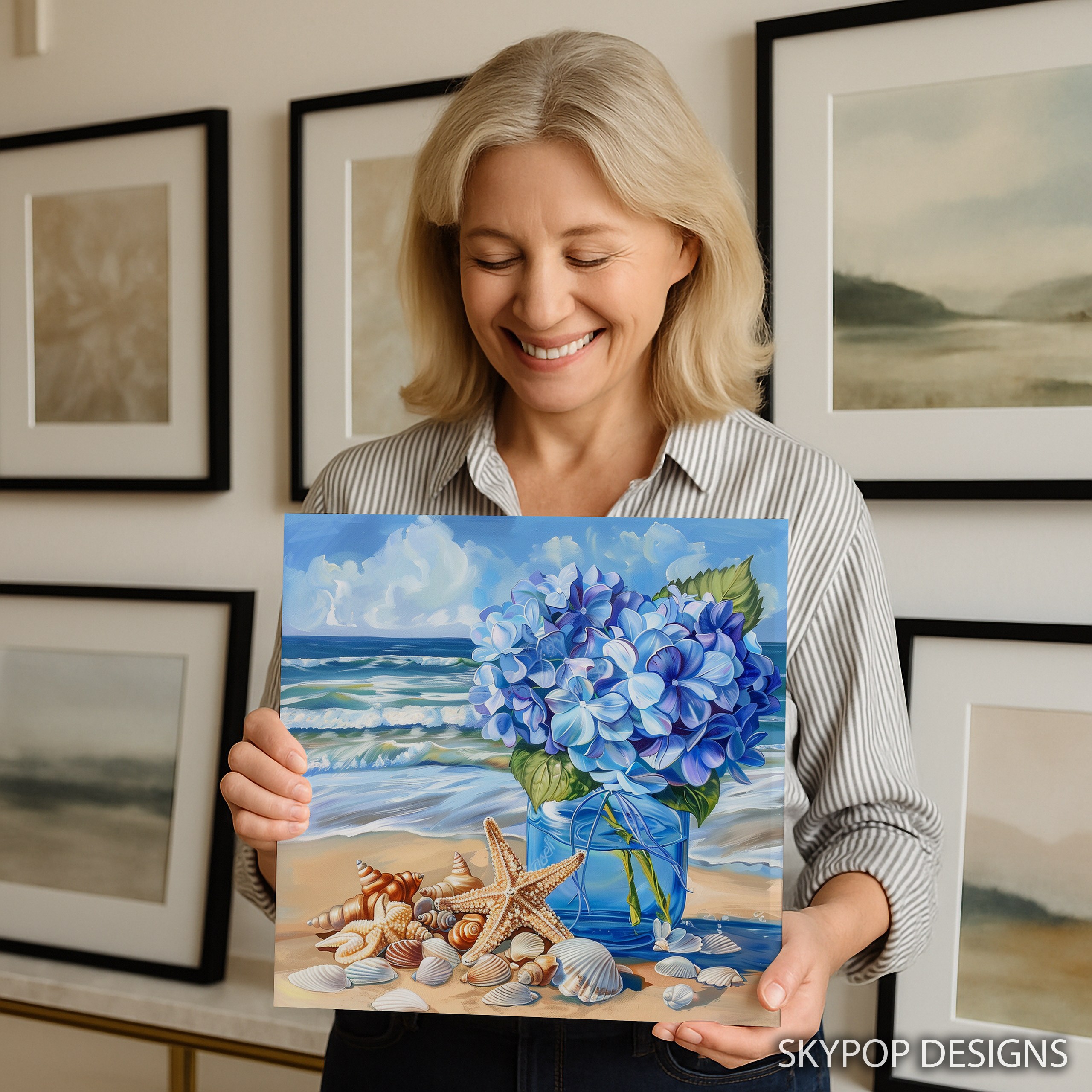 3.jpg Hydrangea Starfish Art