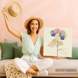 Hydrangea Bloom Art