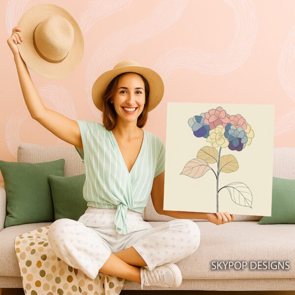 Hydrangea Bloom Art