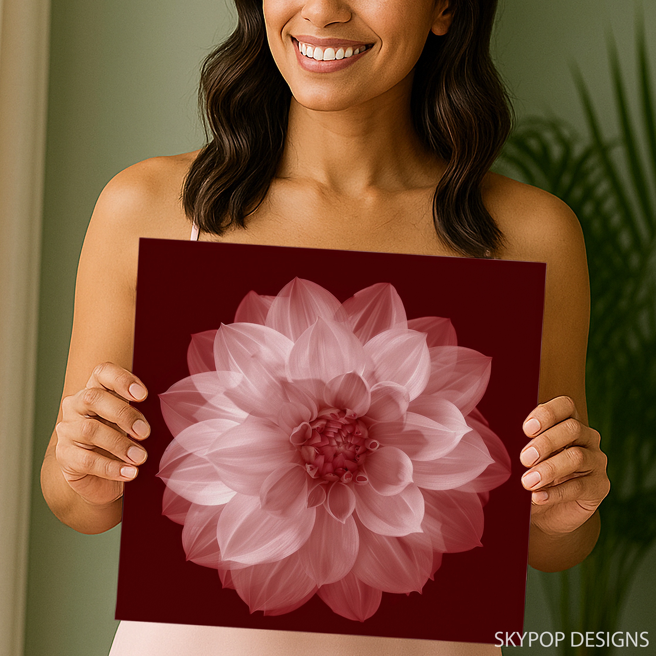 3.jpg Dahlia Flower Art