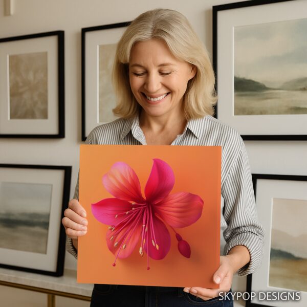Fuchsia Bloom Art