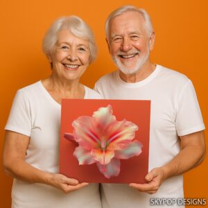 Amaryllis Bloom Art