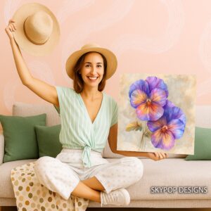 Pansy Art
