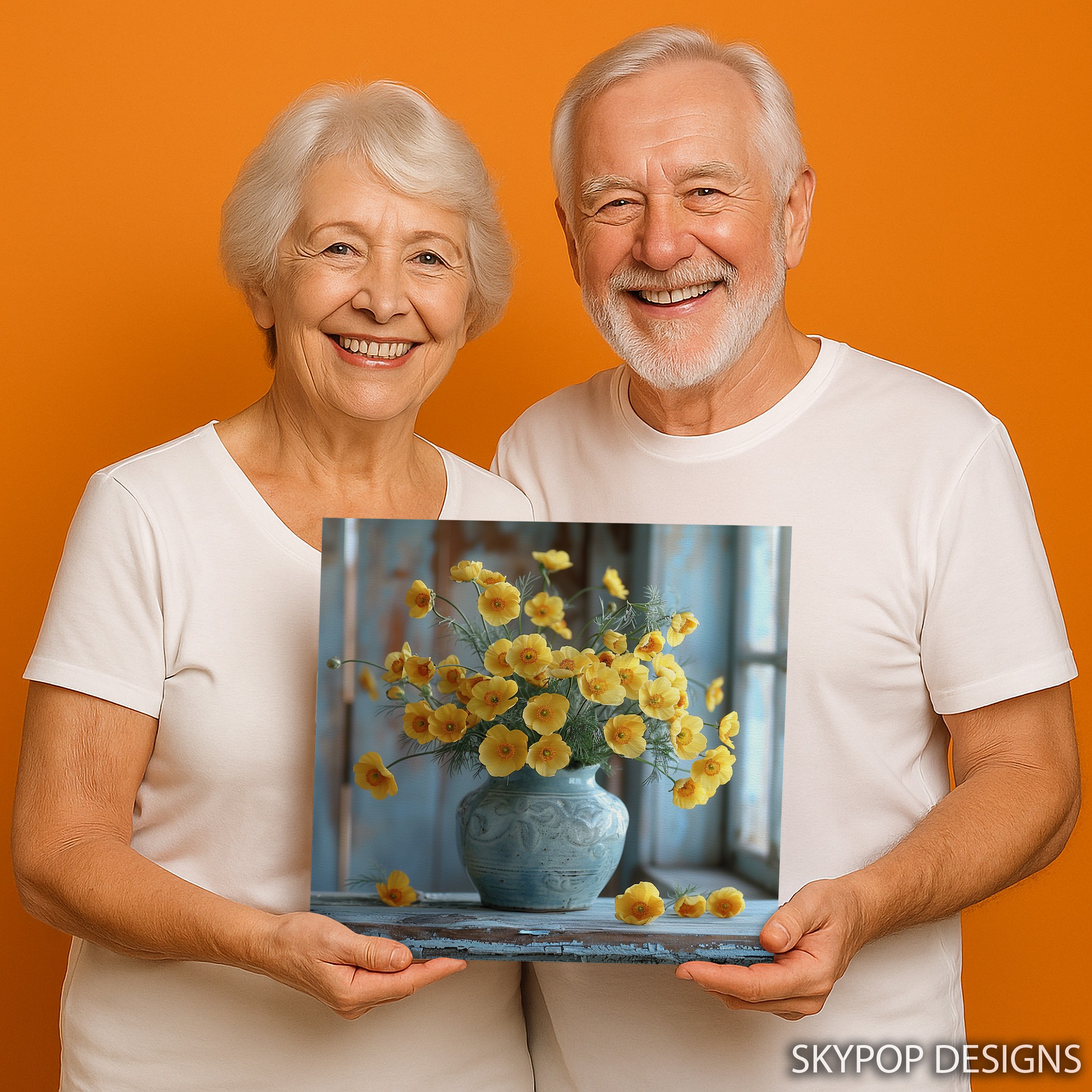 3.jpg Yellow Poppy Flower Art