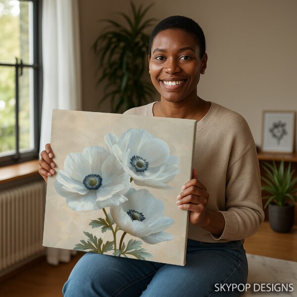 Anemone Flower Art