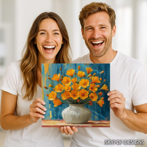 Marigold Bouquet Art