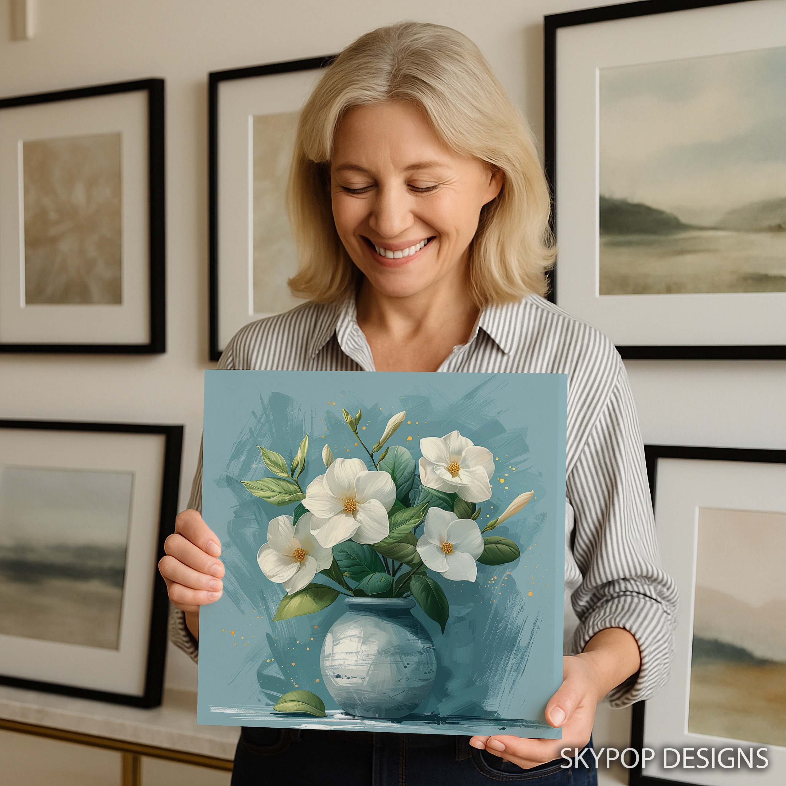3.jpg Magnolia Vase Art