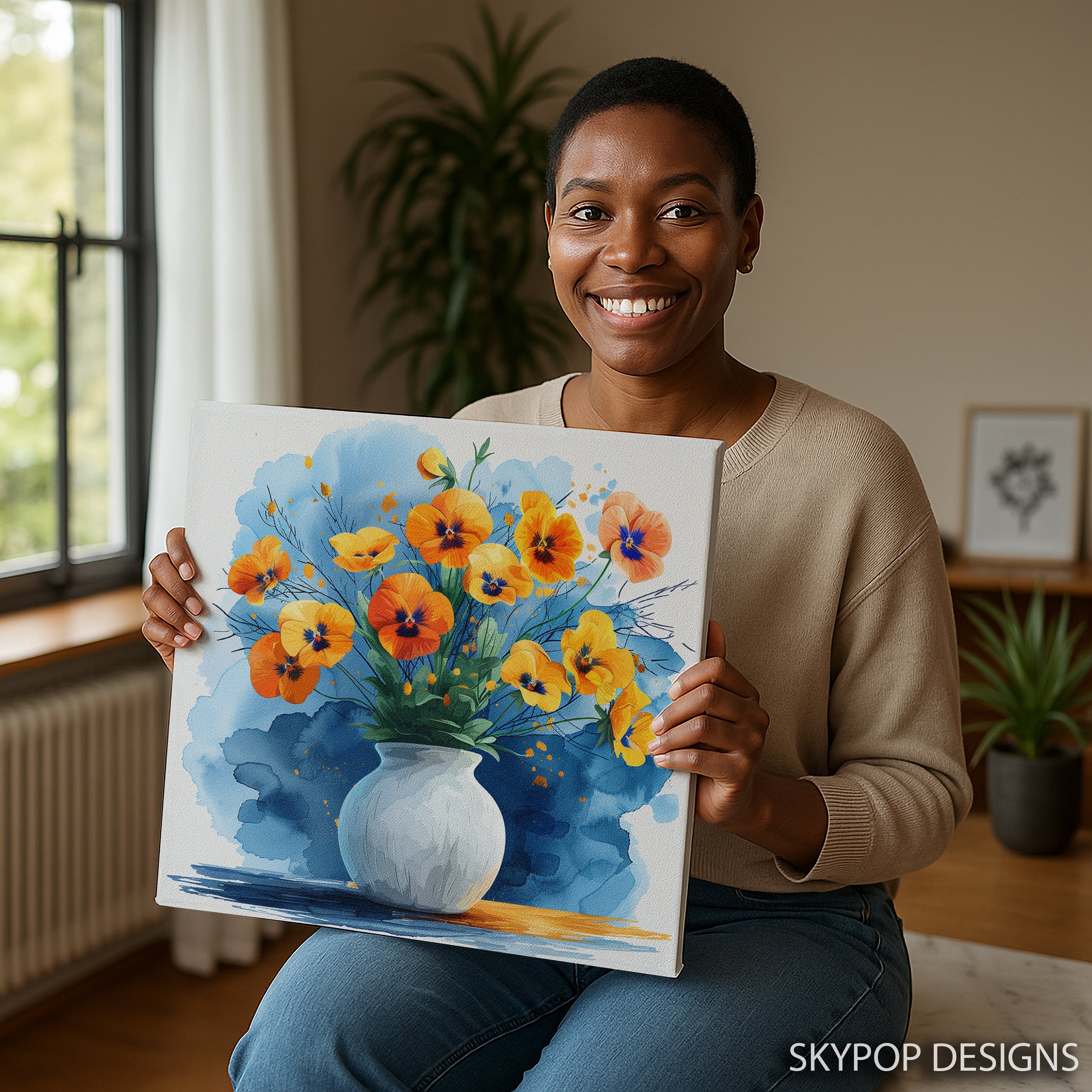 3.jpg Pansy Art
