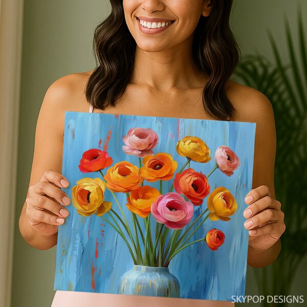 Ranunculus Bouquet Art