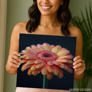 Gerbera Daisy Art