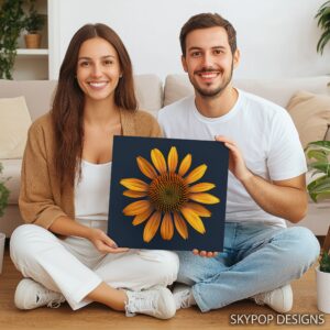 Echinacea Flower Art