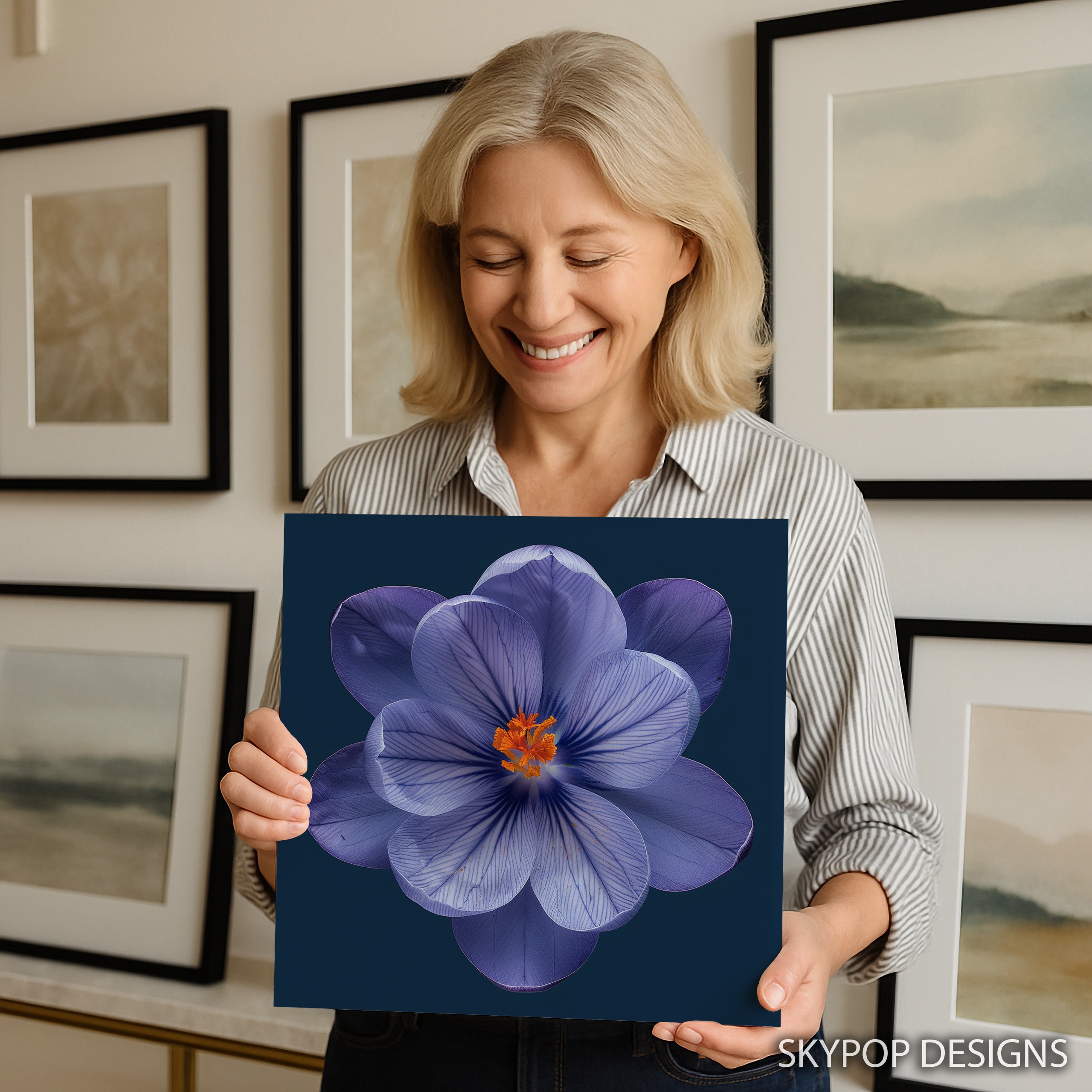 3.jpg Crocus Bloom Art