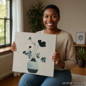 Anemone Vase Art