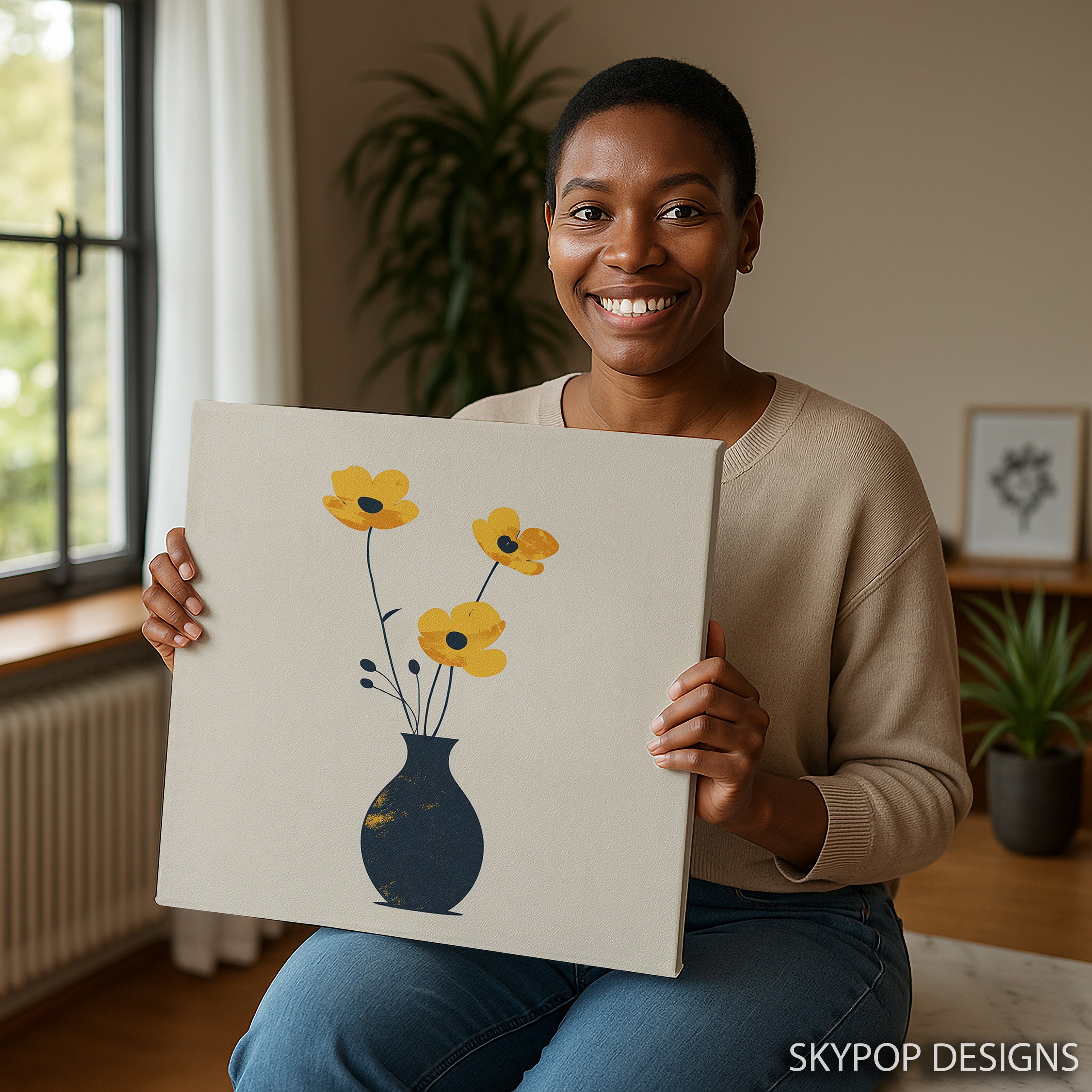3.jpg Yellow Poppy Art
