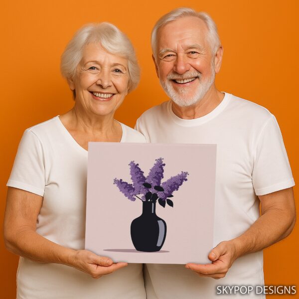 Lilac Bouquet Art