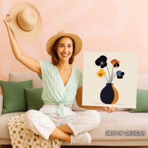Pansy Art