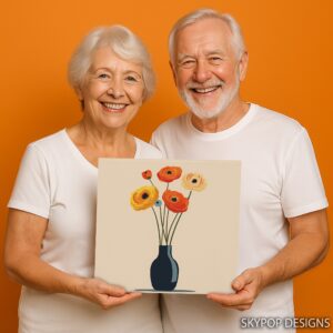 Ranunculus Vase Art