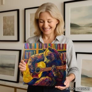 Bear Guitar Art