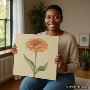 Zinnia Art