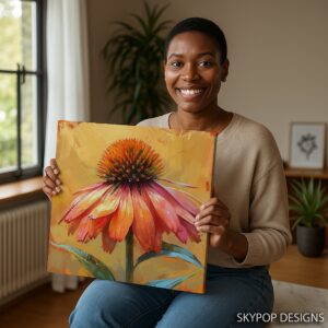 Coneflower Art