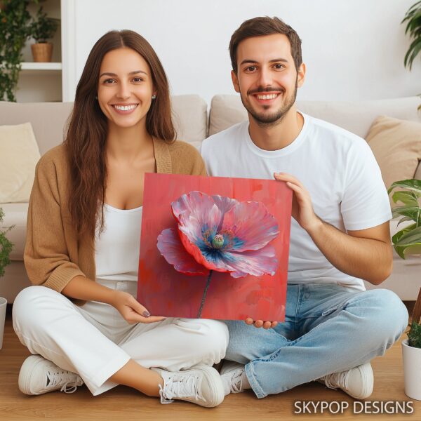 Poppy Bloom Art