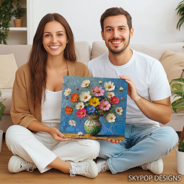 Cosmos Flower Art