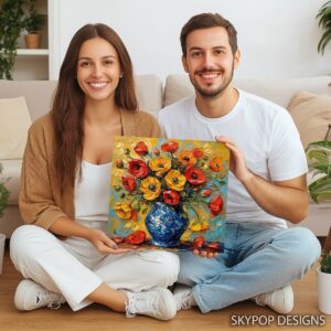 Poppy Bouquet Art