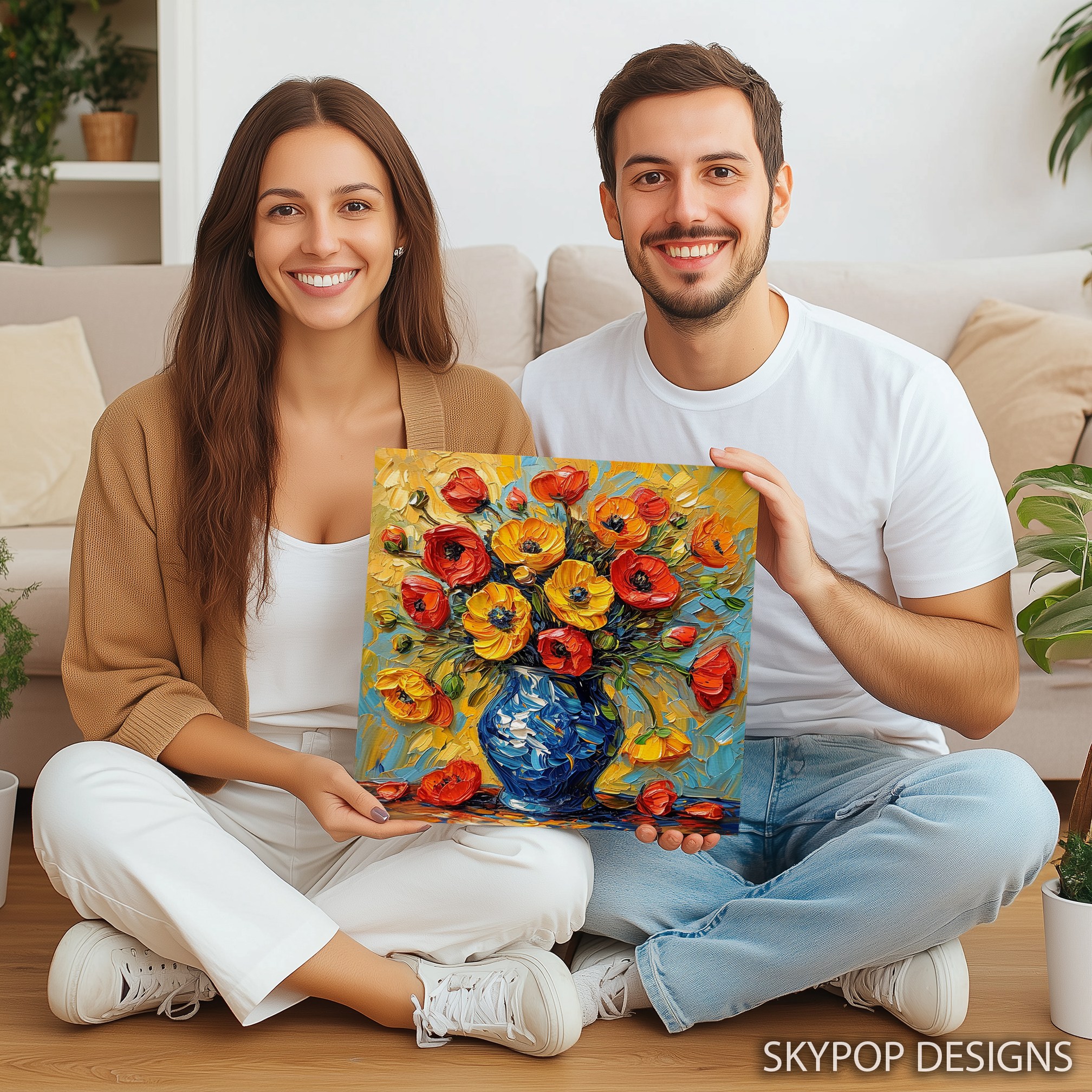 3.jpg Poppy Bouquet Art