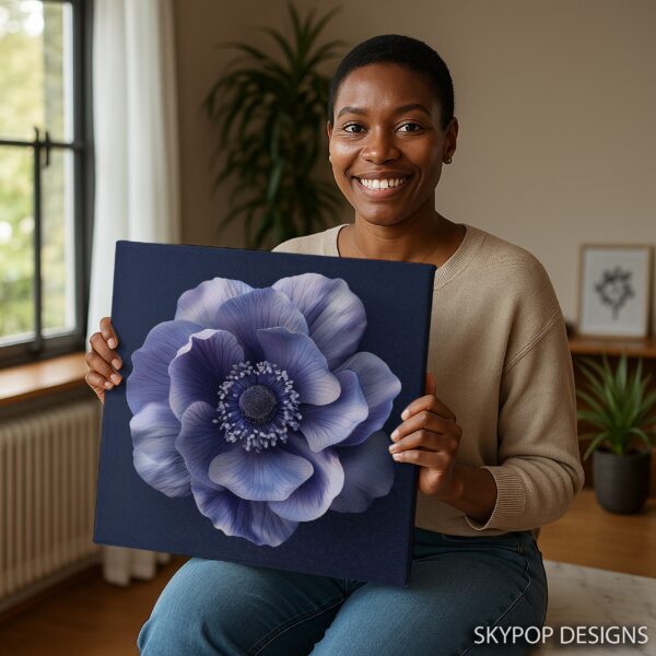 Anemone Flower Art