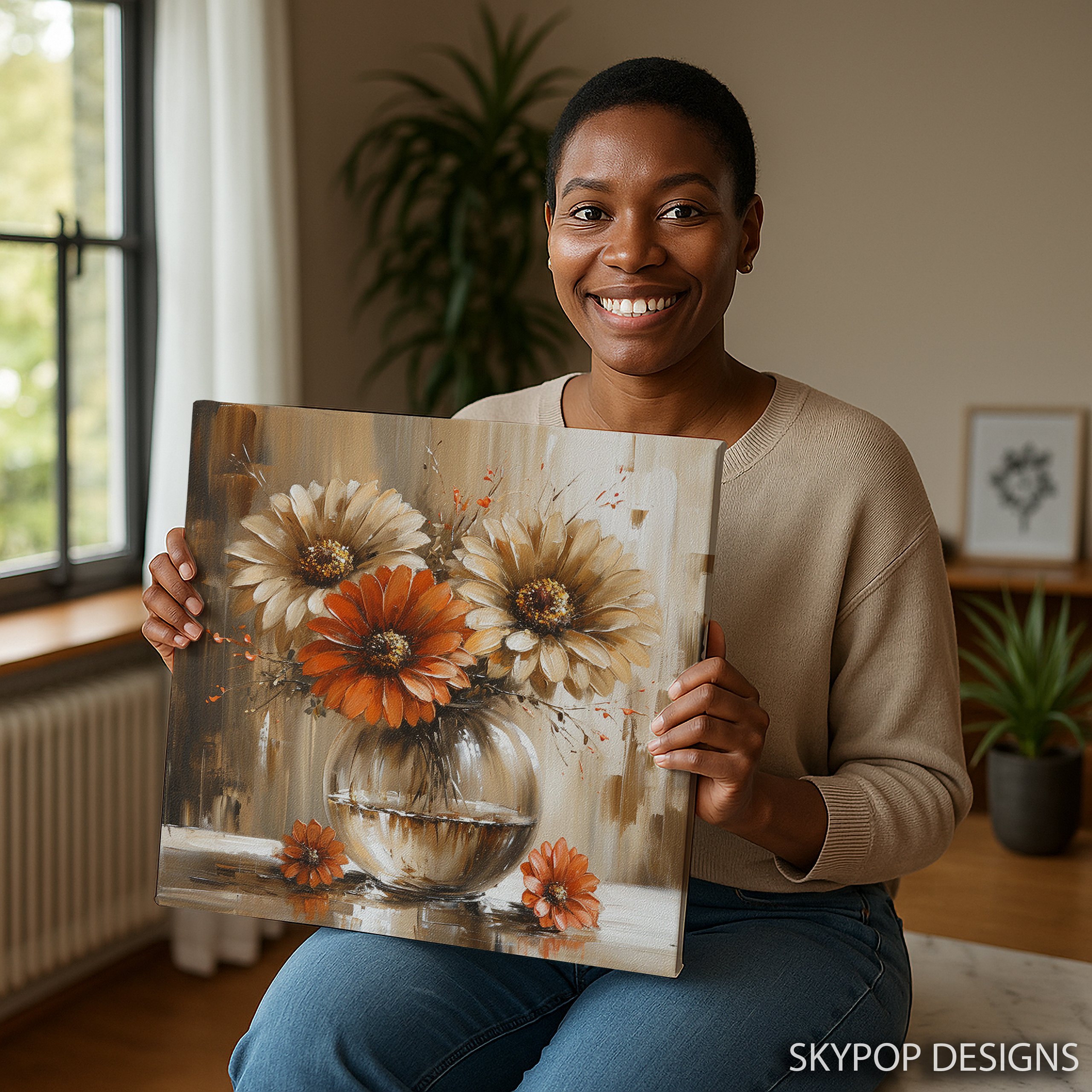 3.jpg Daisy Bouquet Art