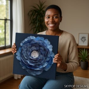Ranunculus Flower Art