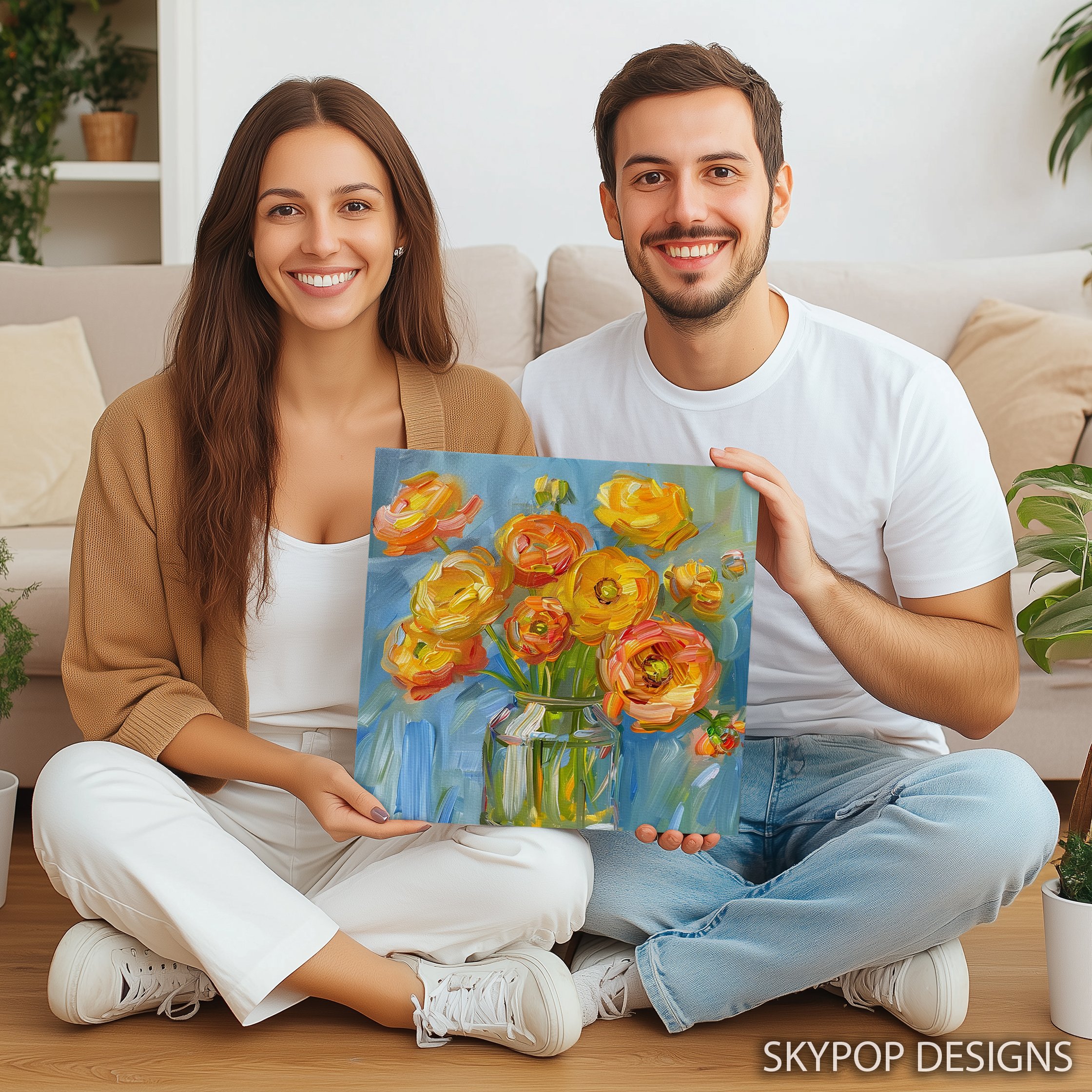 3.jpg Ranunculus Bouquet Art