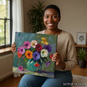Petunia Bouquet Art
