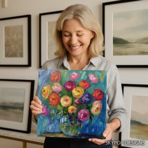 Ranunculus Bouquet Art