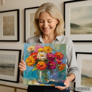 Zinnia Art
