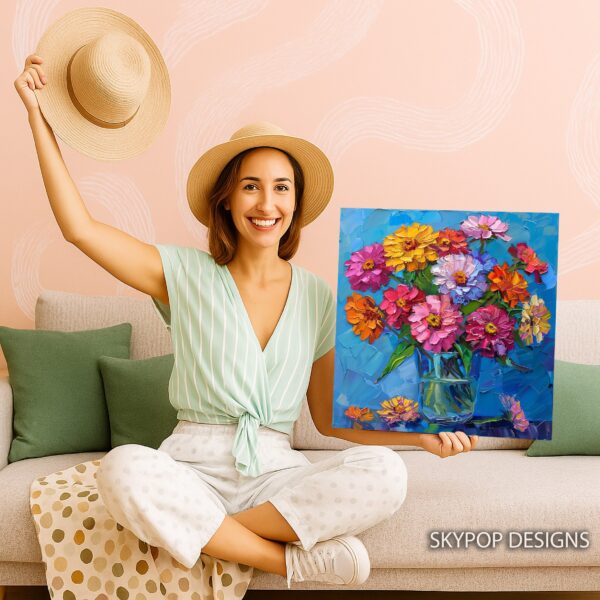 Zinnia Art