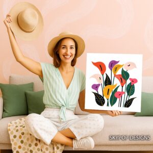 Calla Lily Garden Art