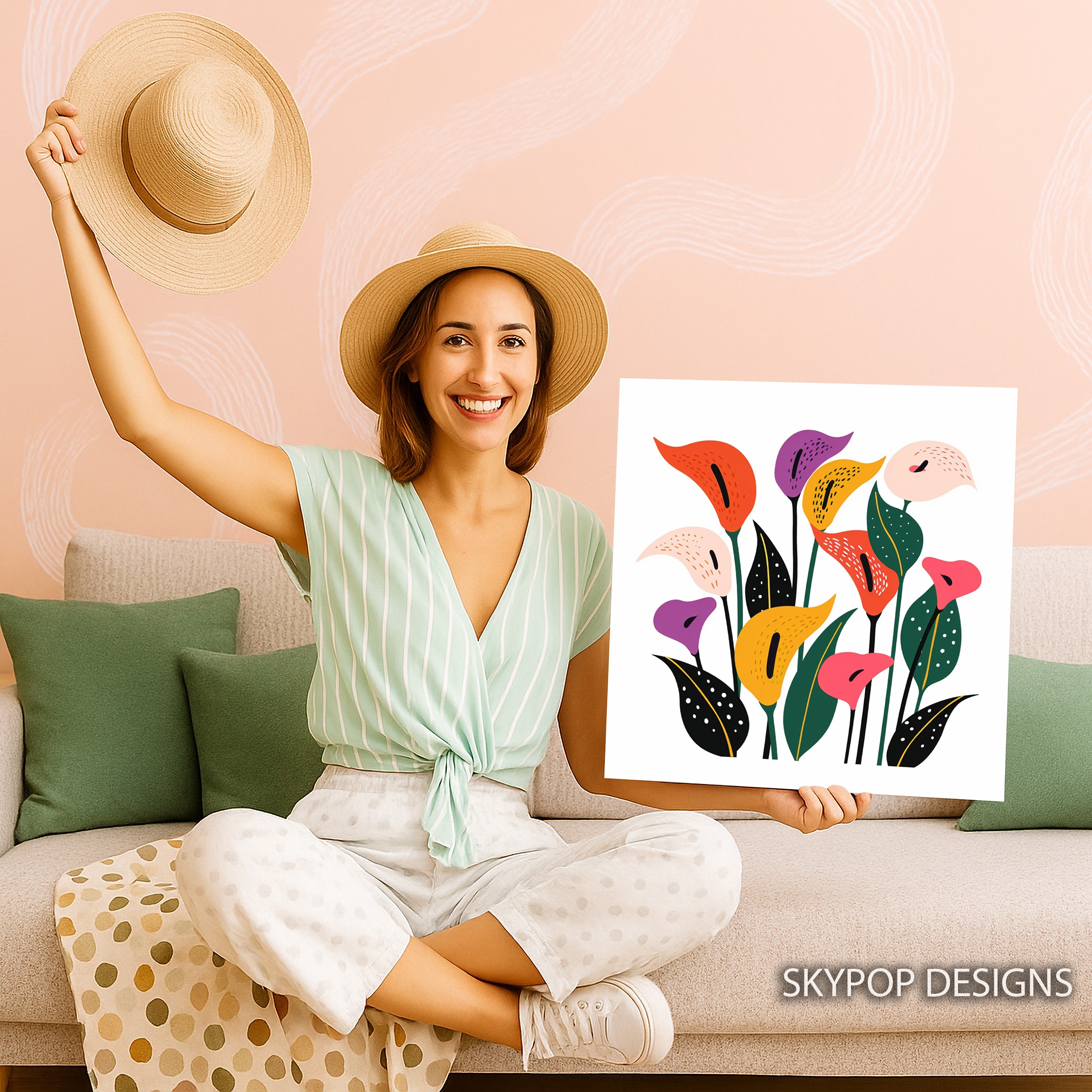 3.jpg Calla Lily Garden Art