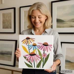 Coneflower Art