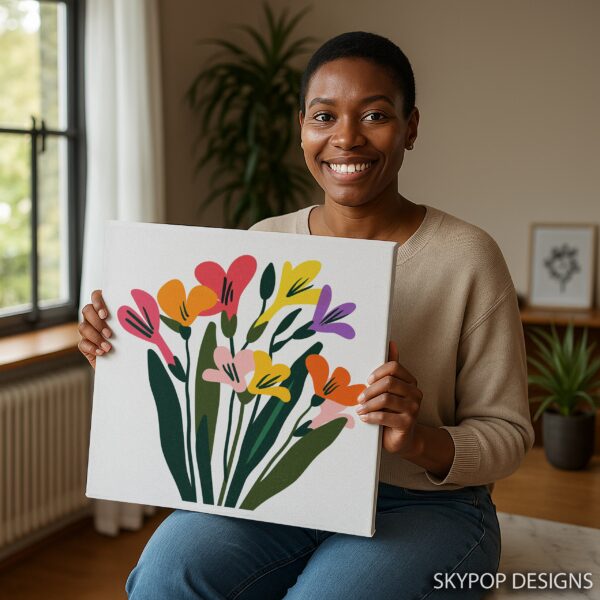 Freesia Bouquet Art