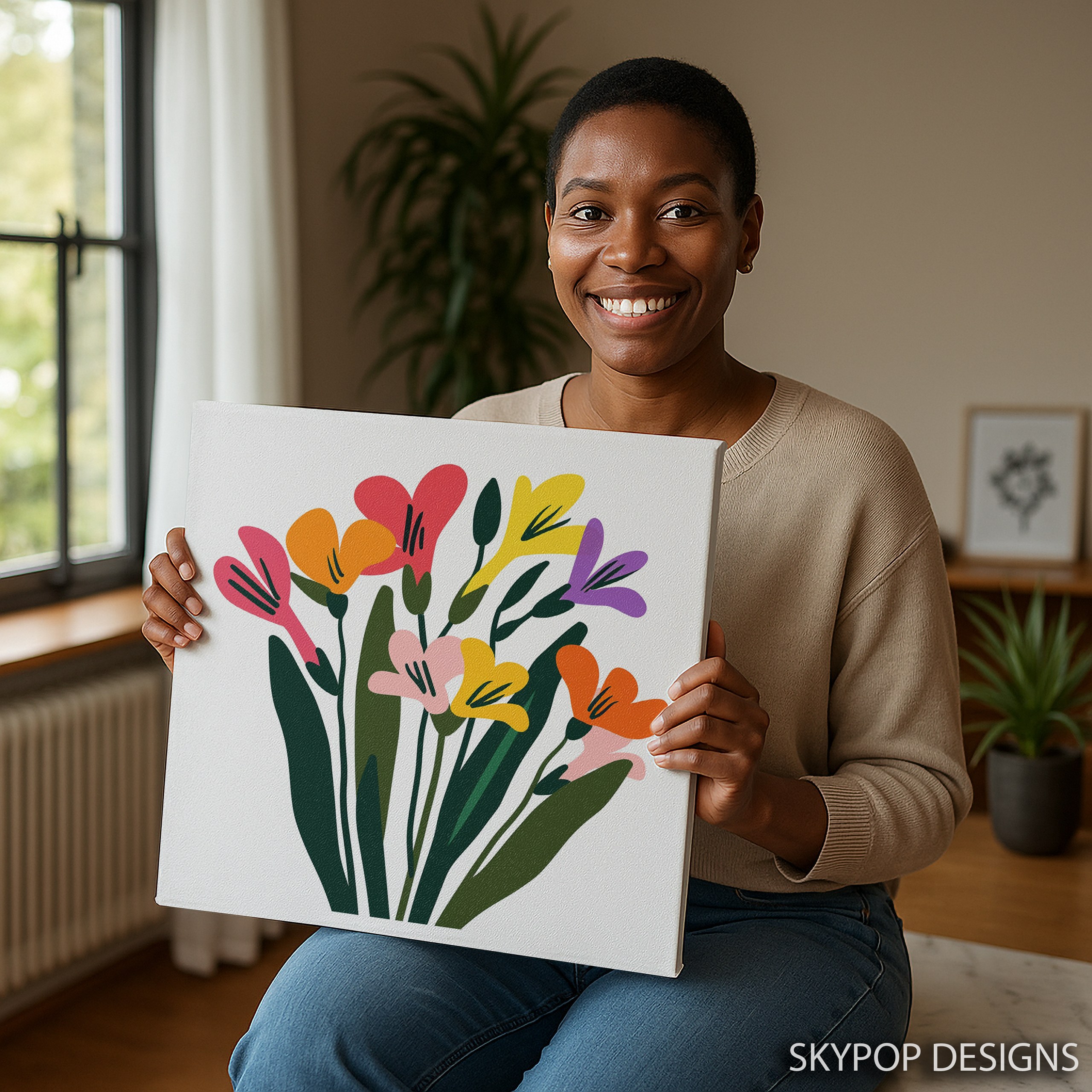 3.jpg Freesia Bouquet Art