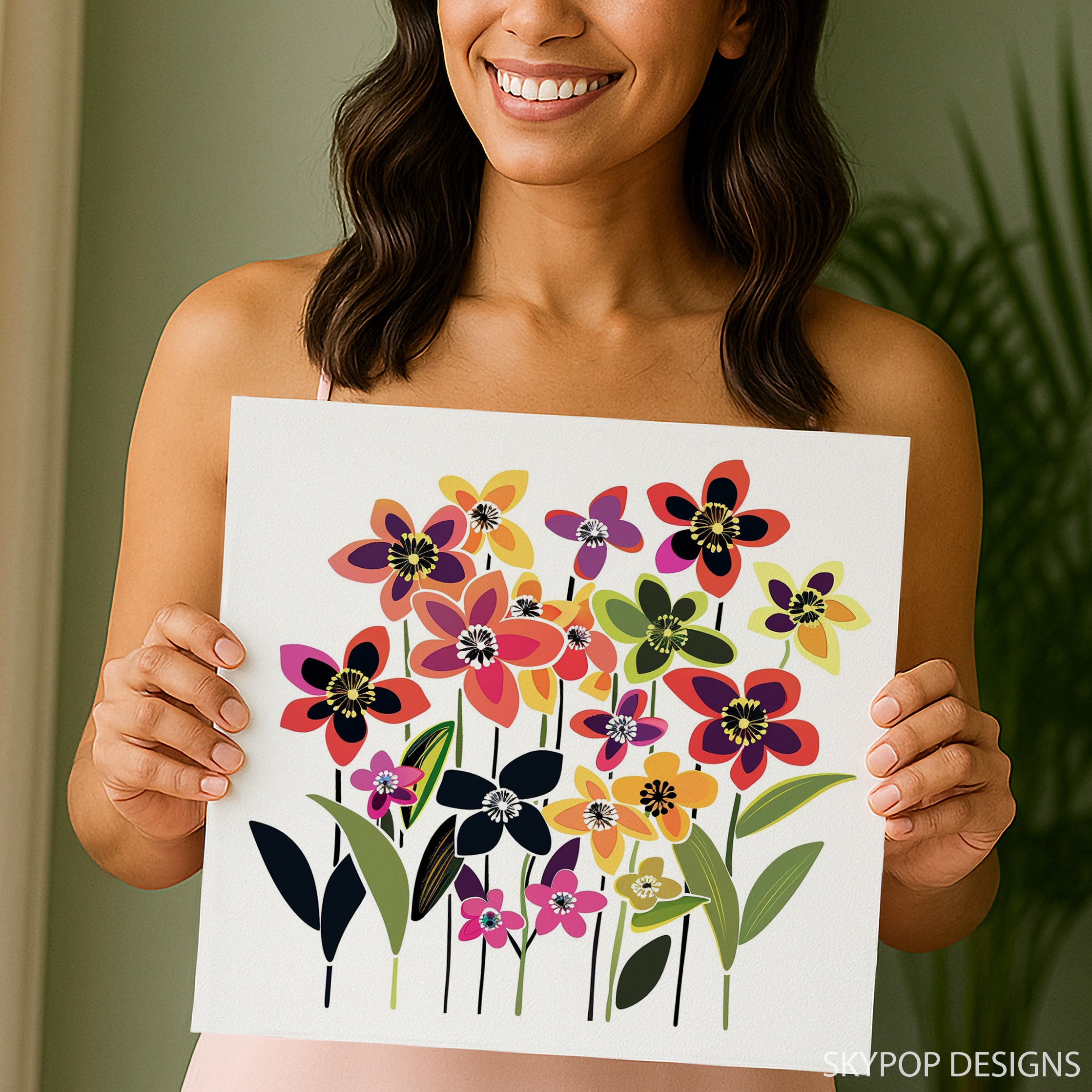 3.jpg Cosmos Flower Art