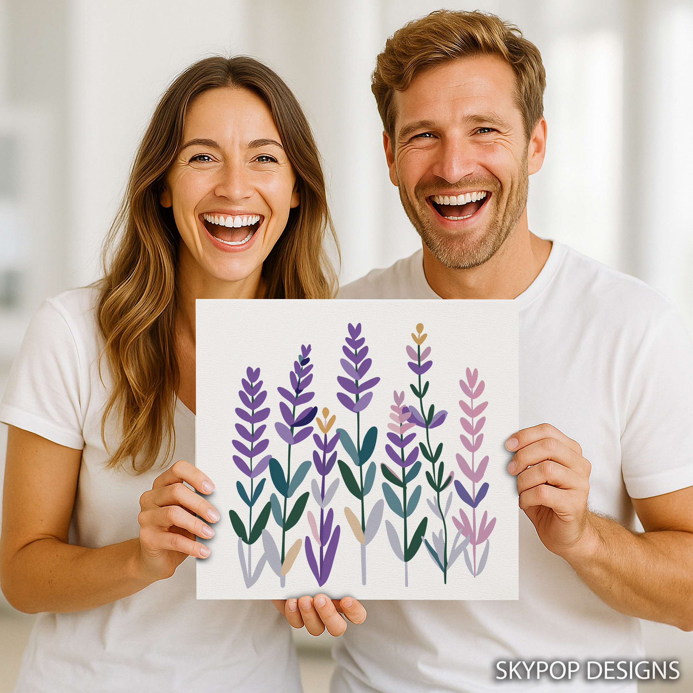 3.jpg Lavender Field Art