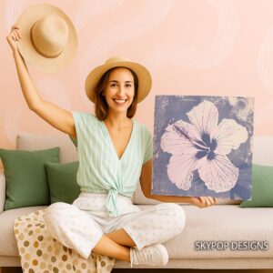 Hibiscus Flower Art