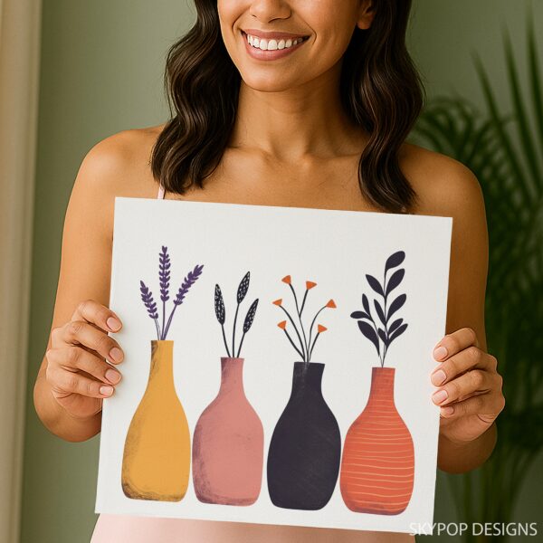 Lavender Floral Art