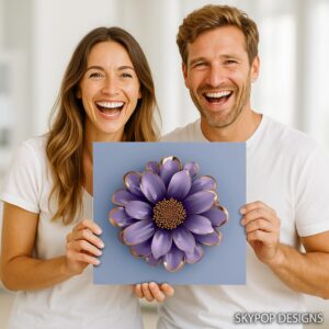 Golden Bloom Art